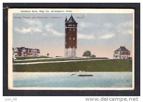 130151 / WATER TOWER AND RESERVOIR , LAWRENCE , MASS.  - United States Etats-Unis USA - Lawrence