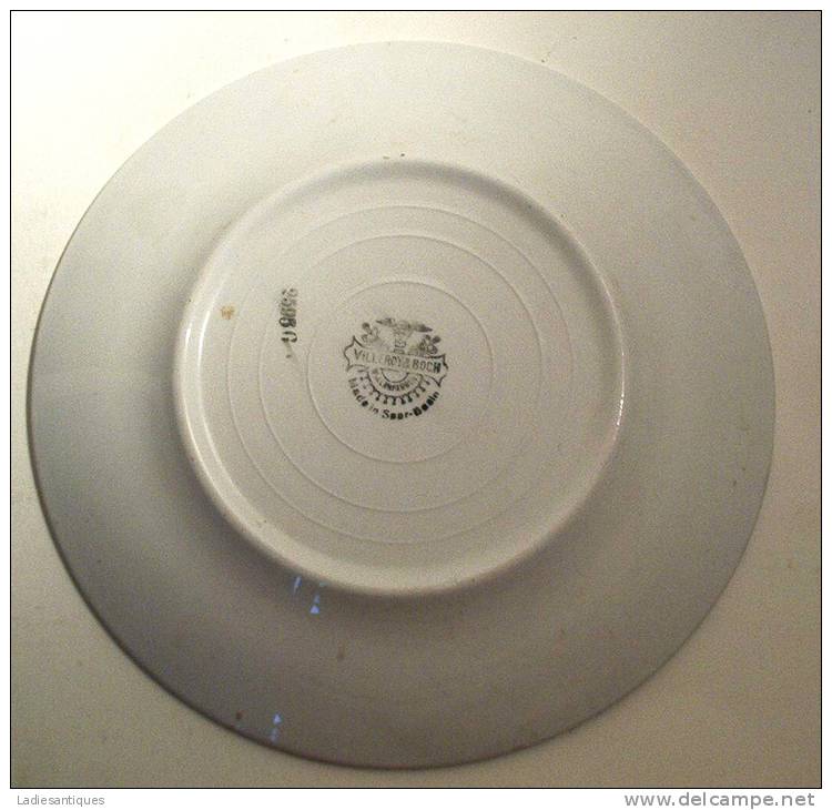 V § B Wallerfangen 1783-1909 - Assiette - Bord - Plate - AS 2131 - Villeroy/Boch (LUX)