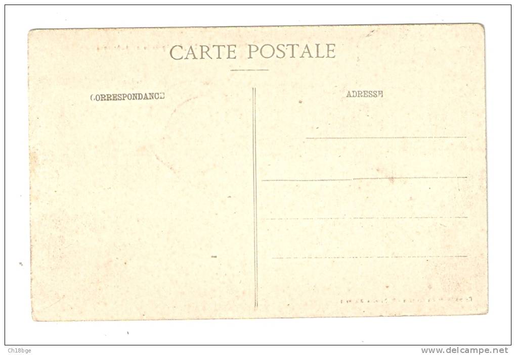 CPA : 54 Meurthe Et Moselle : Baccarat: Eglise En Aout 1914 : TAMPON: 58è Regt Terre D´Infie -1er Bataillon 3ème Compagn - Baccarat