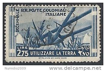 1933 EMISSIONI GENERALI USATO DECENNALE 2,75 LIRE - RR11151 - General Issues