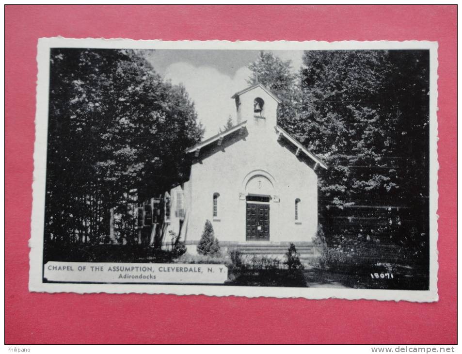 NY - New York > Adirondack   Chapel Of The Assumption 1946 Cancel==  = ==ref 762 - Adirondack