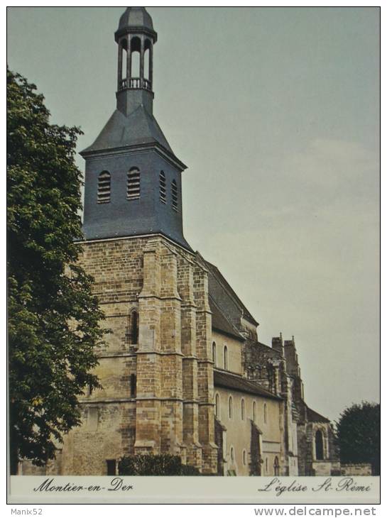 52 - MONTIER EN DER - L´ Eglise Abbatiale Saint-Rémi. - Montier-en-Der