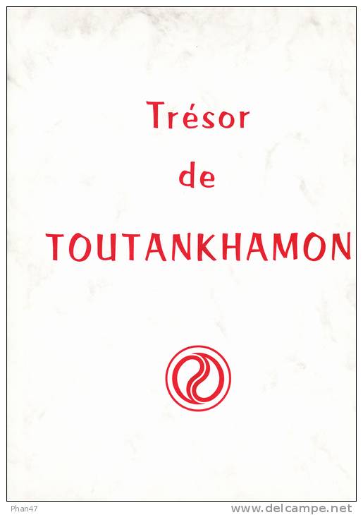 TRESOR DE TOUTANKHAMON, Empire Egyptien,2 Séries De 10 Planches-photos Avec Encadrements, Collection Laboratoires DAUSSE - History