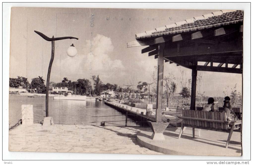 AMERICA ANTILLES CUBA CIENFUEGOS LAGOON RESORT THE CURE Nr. 24 OLD POSTCARD - Cuba