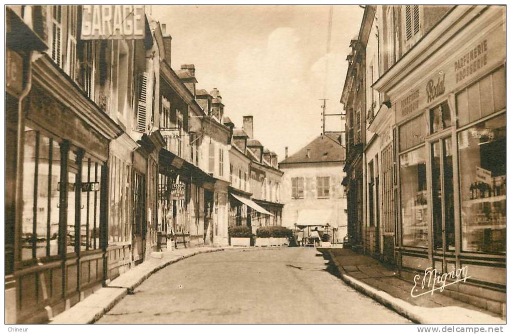 CHATILLON COLOGNY LA RUE JEAN JAURES - Chatillon Coligny