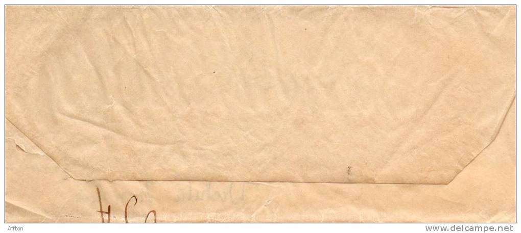 Argentina Old Newspaper Wrapper Mailed To USA - Ganzsachen