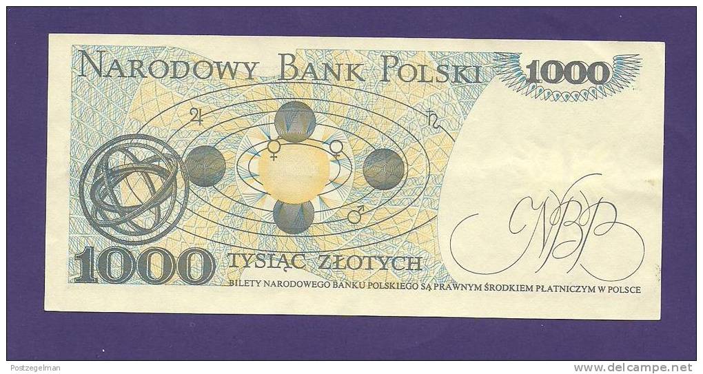 POLAND 1982, Banknote UNC, 1.000 Zlotych Km 146 - Polen