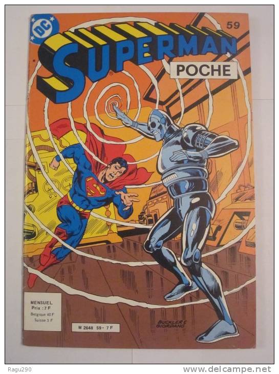 SUPERMAN POCHE N° 59 - Superman