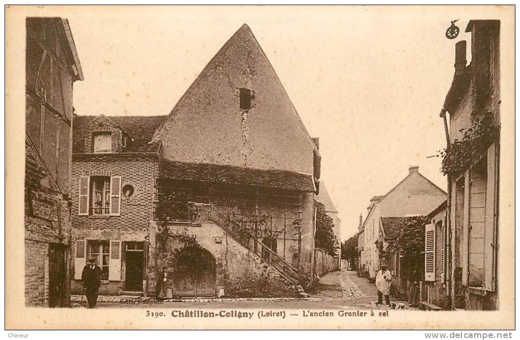 CHATILLON COLIGNY ANCIEN GRENIER A SEL - Chatillon Coligny