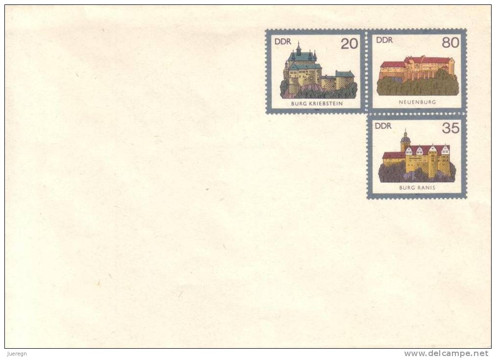 DDR Brief  U 1  Postfrisch - Enveloppes - Neuves