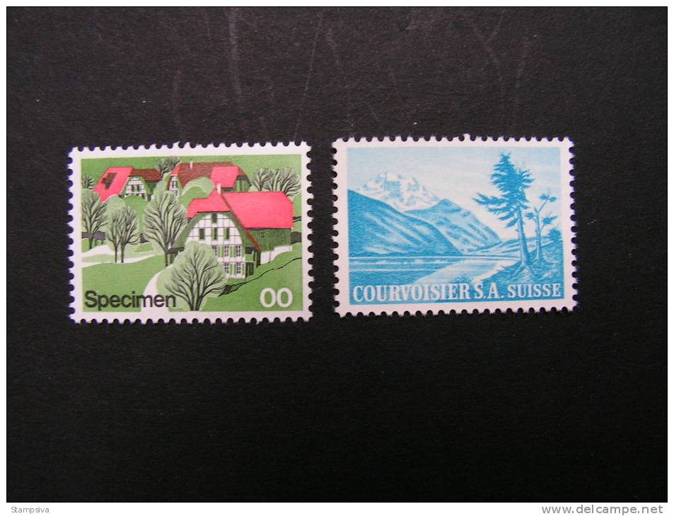 == Schweiz, Porbedrucke Der Druckerei  ** MNH - Errors & Oddities