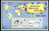 Gibraltar Yvertn° Bloc 10 *** MNH Cote 6,50 Euro Operation Raleigh - Gibraltar