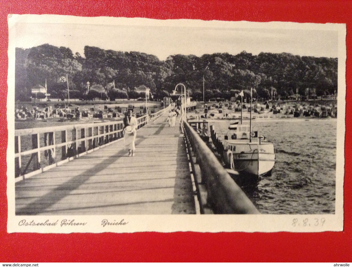 AK Ostseebad Göhren Brücke 1939 - Goehren