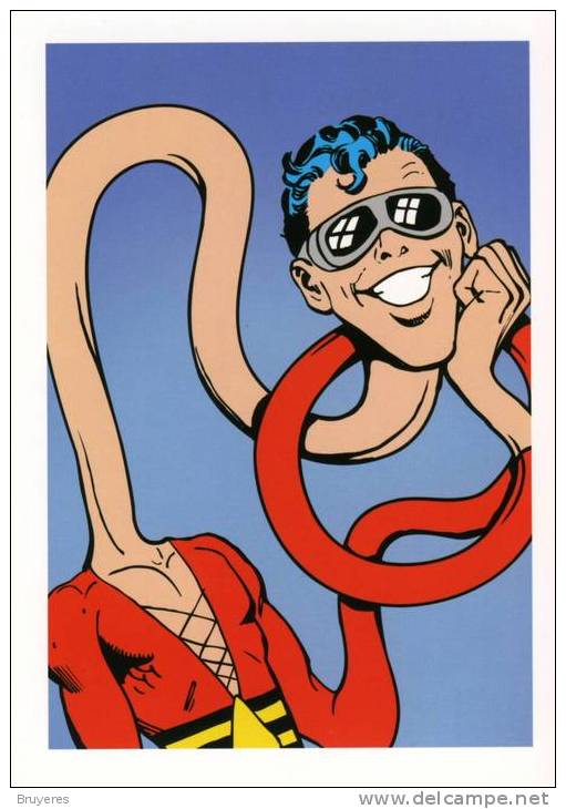 Entier Postal Des USA Sur Carte Postale Avec Timbre Et Illustration "Plastic Man" - 2001-10