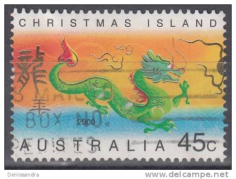 Christmas Island 2000 Michel 469 O Cote (2005) 0.80 € Année Du Dragon - Christmas Island