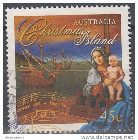 Christmas Island 1996 Michel 424 O Cote (2005) 0.80 € Noël Cachet Rond - Christmas Island