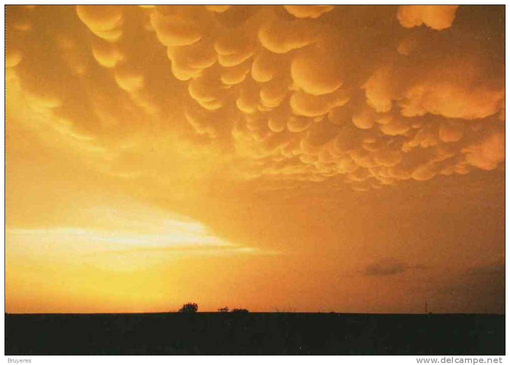 Entier Postal Sur Carte Postale Avec Illustration "Nuage - Cumulonimbus Mammatus" - 2001-10