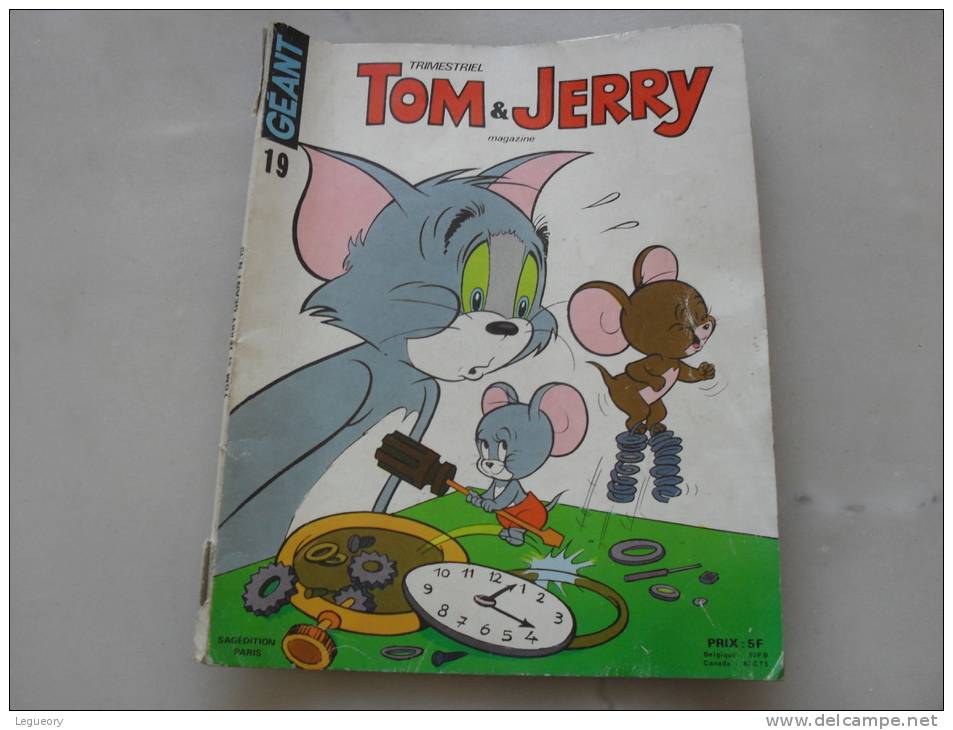 Tom Et Jerry  Geant N° 19 - Sagédition