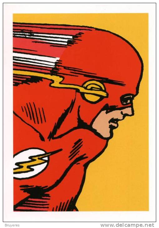 Entier Postal Des USA Sur Carte Postale Avec Timbre Et Illustration "The Flash" - 2001-10