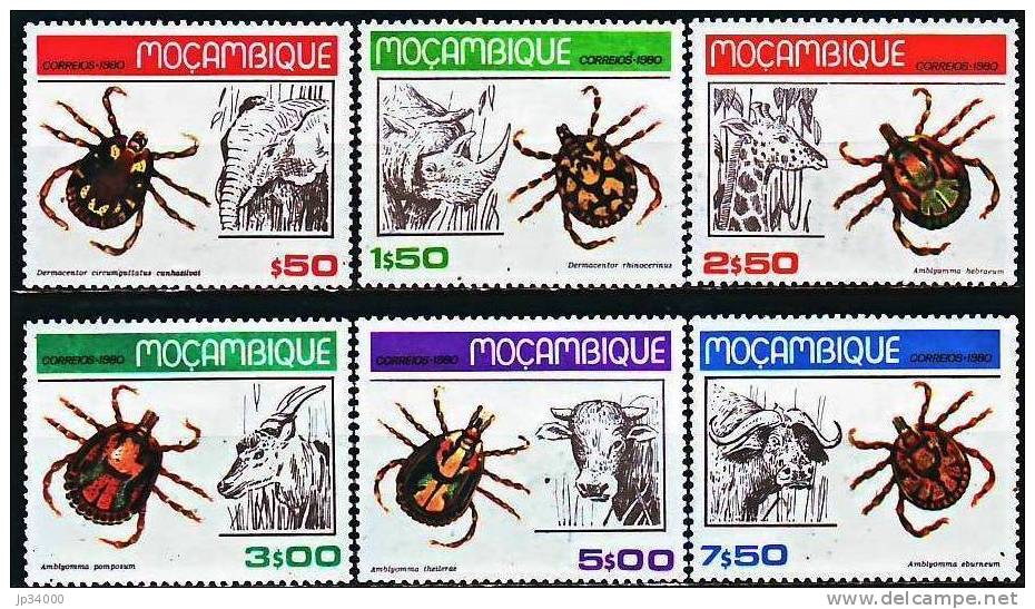 MOZAMBIQUE Insectes Serie Complete (yvert: 731/36) Neuf Sans Charniere. ** MNH - Autres & Non Classés