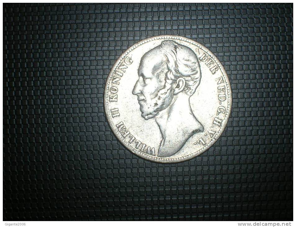 Holanda 1 Gulden 1848 (4678) - 1840-1849: Willem II.