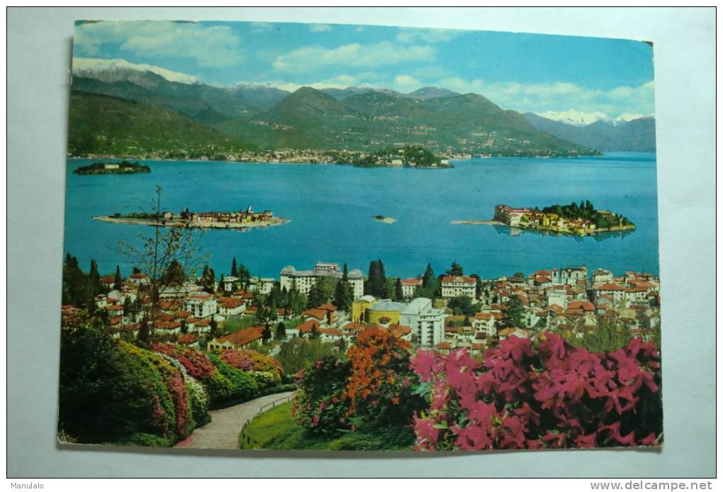 Stresa - Lago Maggiore - Panorama Con Le Isole Borromee - Verbania