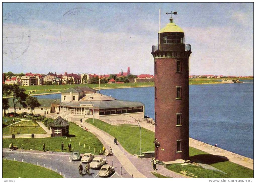 00618 Blick Auf Den Leuchtturm Und Den Seepavillon In CUXHAVEN - Cuxhaven