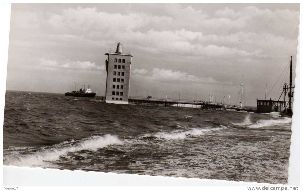 00629 CUXHAVEN - Sturmflut An Der Alten Liebe - Cuxhaven