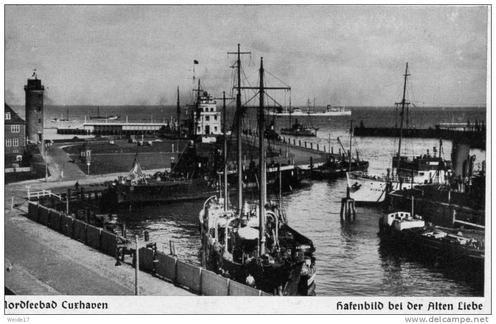 00630 CUXHAVEN - Blick Auf Den Hafen Und Die Alte Liebe - Cuxhaven