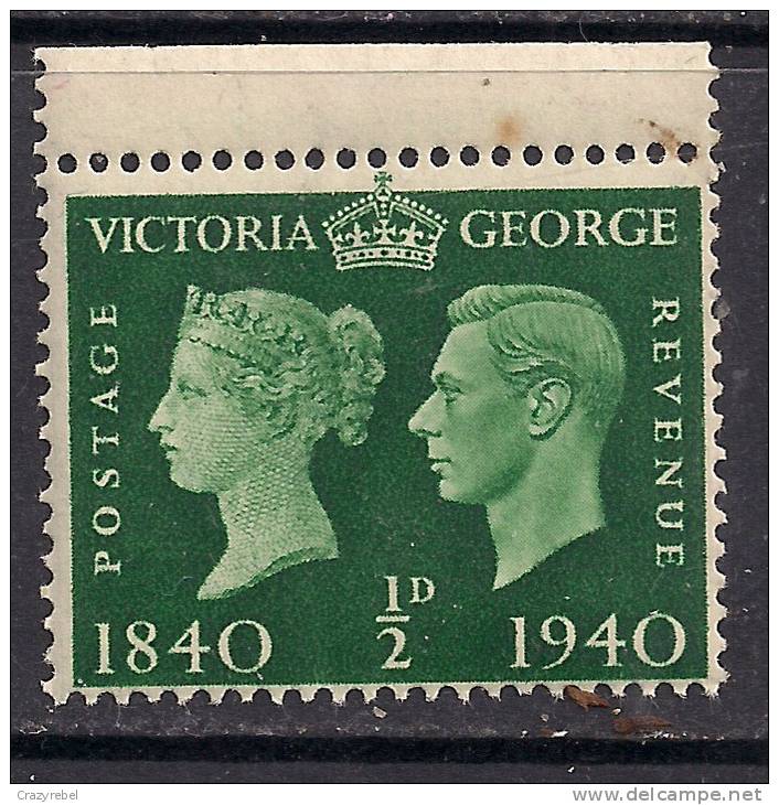 GB 1940 KGV1  1/2d MM GREEN CENTENARY STAMP SG 479....( G927 ) - Unused Stamps