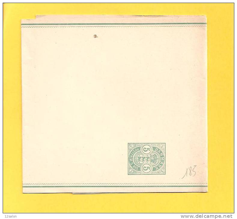 DANEMARK Entiers Postaux Lot N° 185 - Postwaardestukken