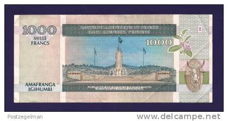 BURUNDI 2000, Banknote, USED VF. 1.000 Francs - Burundi