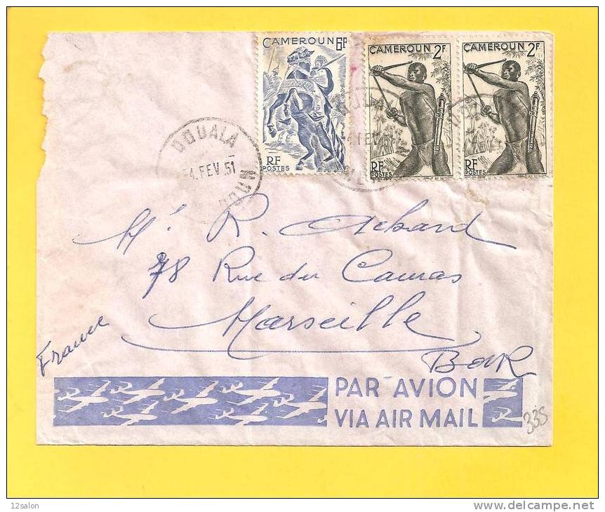 Lettre Du CAMEROUN DOUALA - Storia Postale