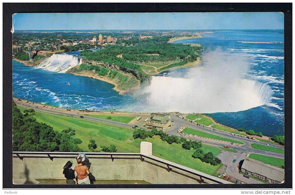 RB 910 - 1969 Canada Postcard - Niagara Falls - Good Slogan "Canadian Stamps Are Necessary On Mail Posted In Canada" - Lettres & Documents