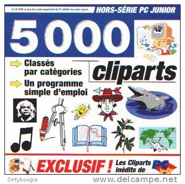 5000 CLIPARTS - CD-ROM - CD