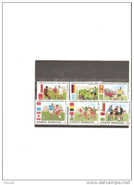 Serie De Rumania Nuevo  Futbol - Unused Stamps