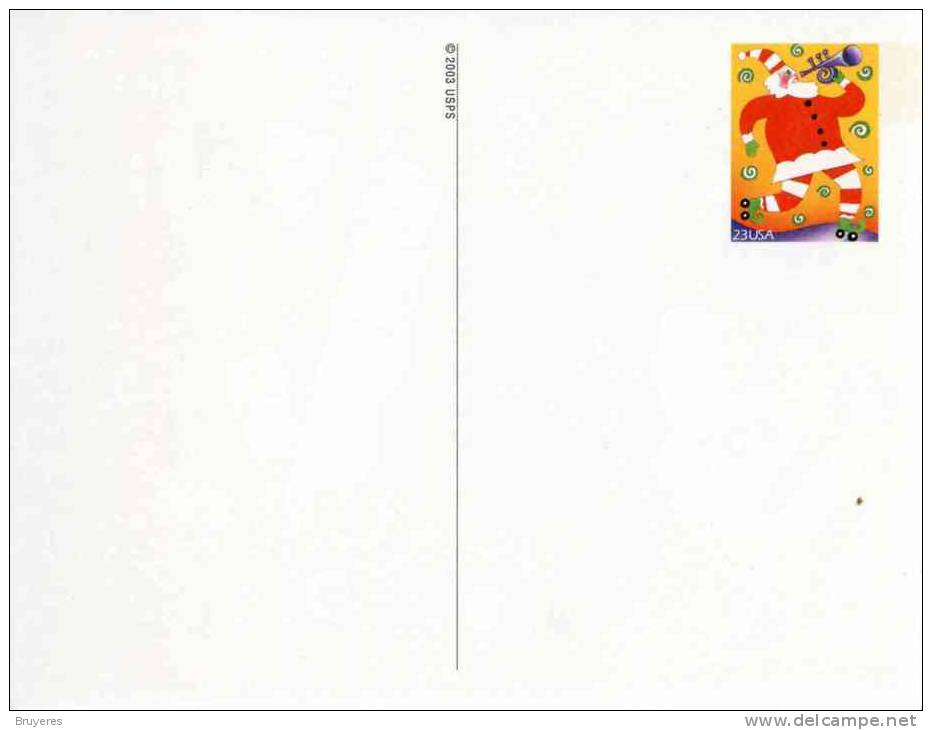 Entier Postal Des USA Sur Carte Postale Illustrée - 2001-10