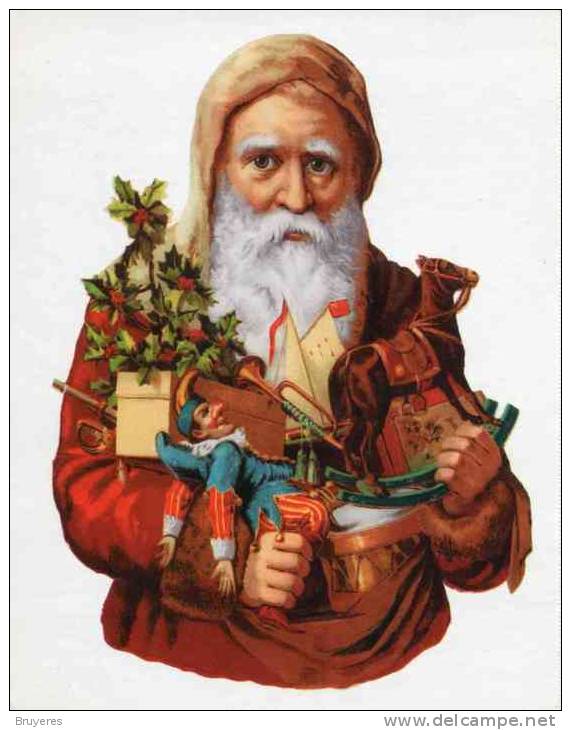 Entier Postal Des USA Sur Carte Postale Avec Timbre Et Illustration "Père Noël" - 1981-00