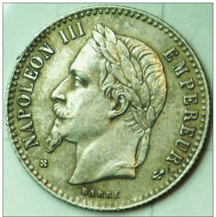 50 CENTIMES ARGENT NAPOLEON III TÊTE LAUREE 1866 BB STRASBOURG BEL EXEMPLAIRE - Autres & Non Classés