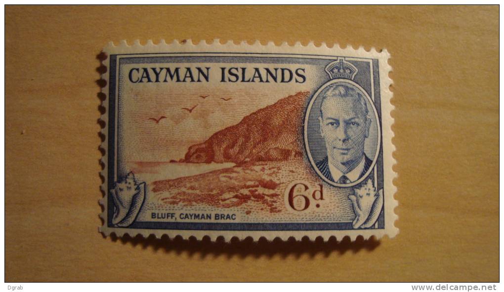 Cayman Islands  1950  Scott #129  MH - Cayman (Isole)