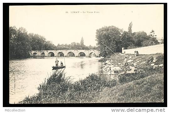 78 LIMAY / Le Vieux Pont / - Limay