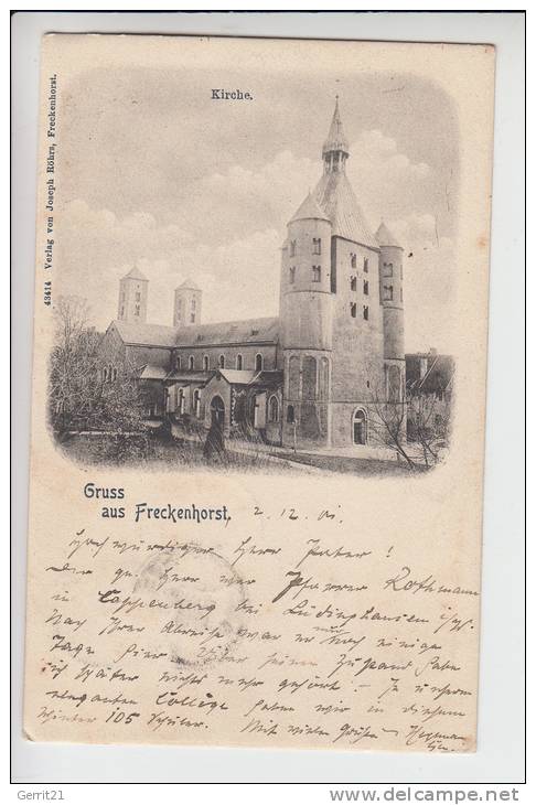 4410 WARENDORF - FRECKENHORST, Kirche 1901 - Warendorf