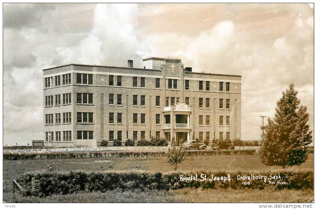 Réf : S-12- 137  : Hopital Saint Joseph Gravelbourg - Autres & Non Classés