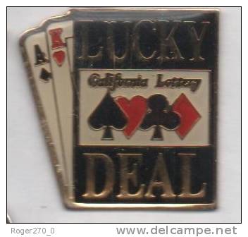 Jeu De Cartes , Lucky Deal , California Lottery , Poker - Jeux