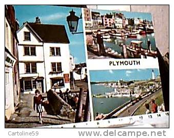 ENGLAND PLYMOUTH  VUES ANIME N1975 EB10306 - Plymouth