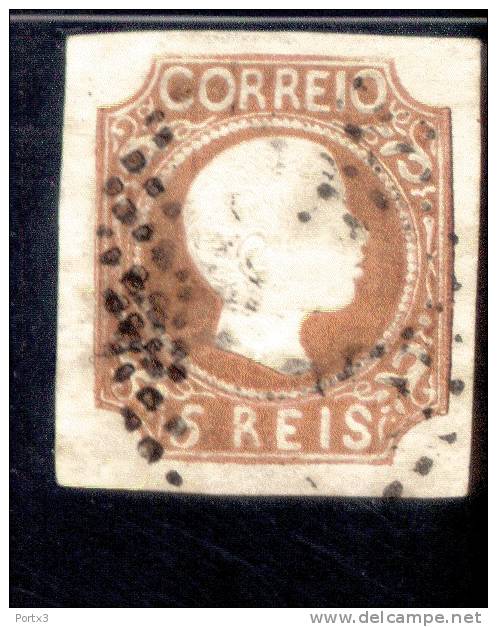 Portugal 09 B König Pedro V Gestempelt /used (1) - Usati