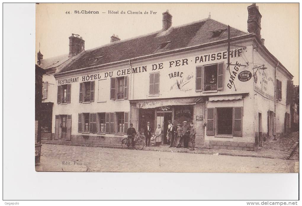 SAINT CHERON - Hôtel Du Chemin De Fer - Saint Cheron