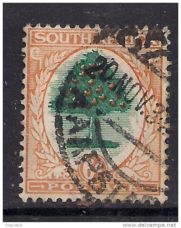 South Africa 1930 - 45 6d Green & Orange Used (E994 - Oblitérés