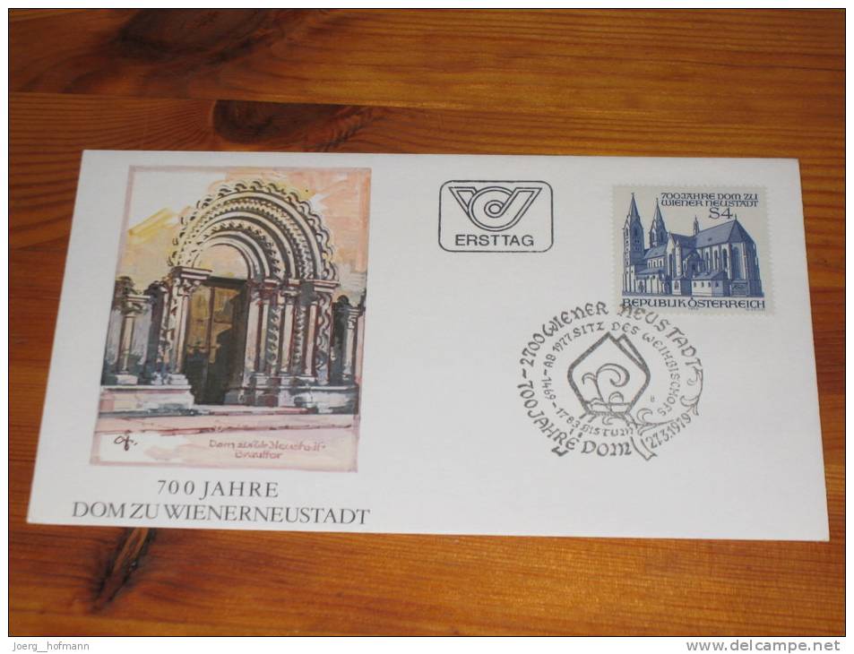 FDC Österreich Austria Wien 1979 700 Jahre Dom Zu Wienerneustadt Dom Church Kirche - FDC