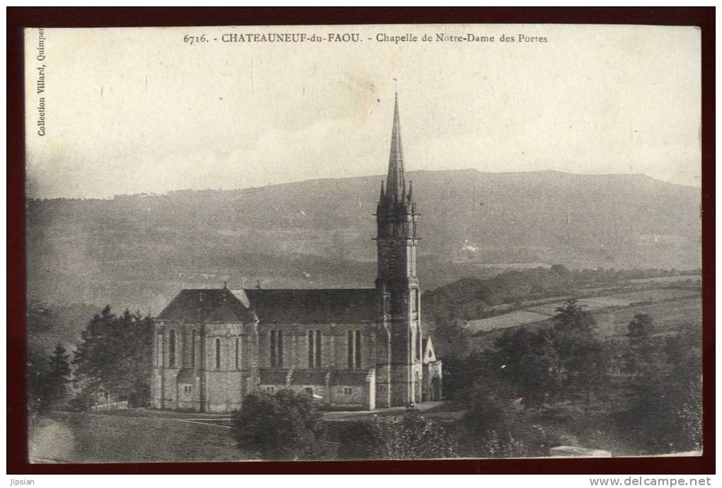 Cpa  Du  29  Chateauneuf Du Faou Chapelle De Notre Dame Des Portes    SAB16 - Châteauneuf-du-Faou